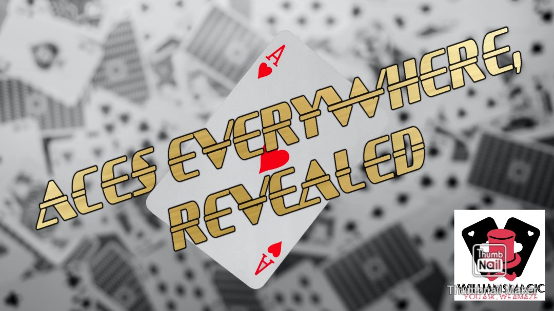 BetterTherapy81's tweet image. youtu.be/NirLdHOIHlc
FANTASTIC ACES EVERYWHERE TRICK REVEALED