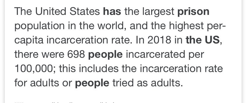 “Have fun in gulags” My dear, most leftists here are prison abolitionists. We have seen first hand what an authoritarian prison system looks like. “Land of the free” is a myth.