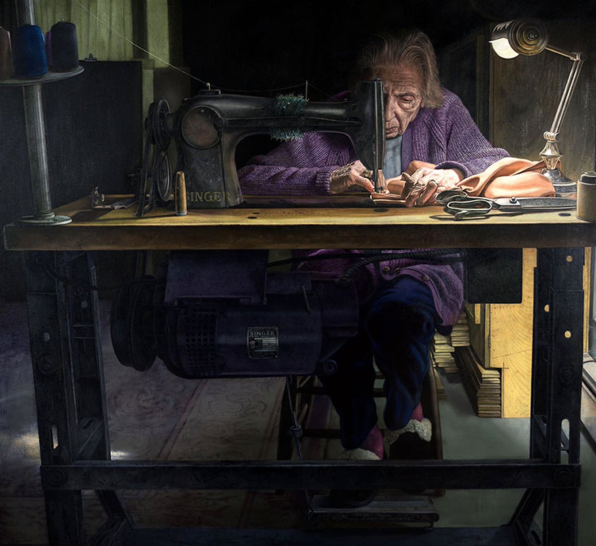 2019 SSNAP Finalist Tony Luciani Artist Update!
Tony's 'Figurativas 2019' FIRST PRIZE AWARD for 'The Dressmaker', oil on canvas, 48" x 52".
​Museu Europeu d'Art Modern (MEAM), Barcelona, Spain.
​MEAM Permanent Collection 
<a href="/MuseuMEAM/">MEAM</a> <a href="/SSArtPrize/">SSNationalArtPrize</a> #tonyluciani