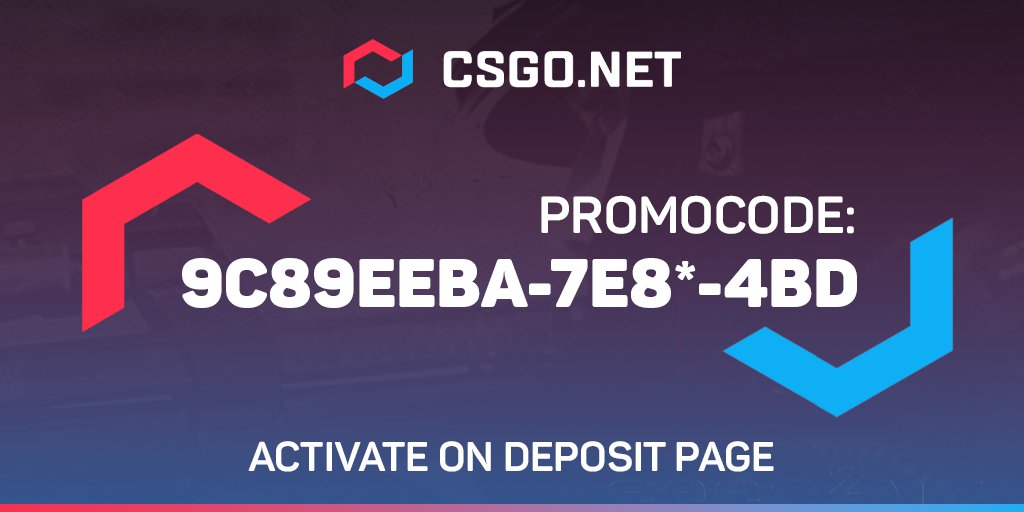 Csgo Net On Twitter Hello Friends This Is Promocode With A Free Bonus Balance On The Site Open This Link Https T Co Xpuqhfo69y And Enter This Code Hurry Up The Amount Is Limited - cs go roblox twitter codes