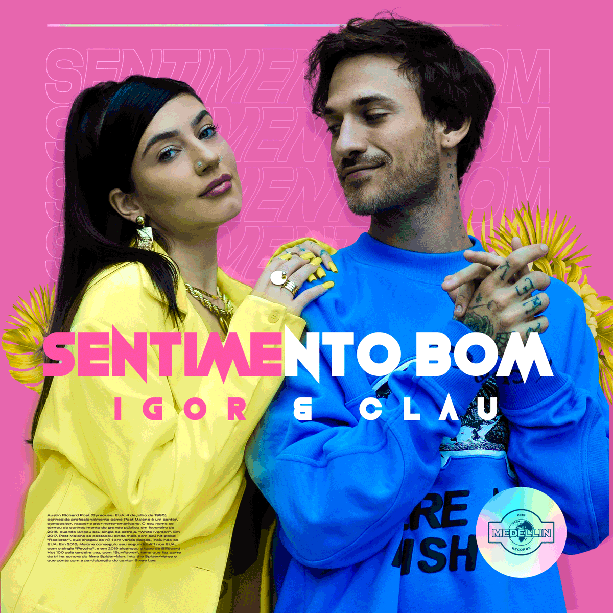 sonymusicbrasil's tweet photo. Já marca o @ aqui e dedica o novo som do @Adamovich_Igor e @Clau_Oficial! #SentimentoBom Disponível agora nos apps de música! ▶ https://t.co/uTF6B98Lfw 💙💗
E o clipe chega amanhã (4/12) às 12h no YouTube! https://t.co/MU51ZSoVJE