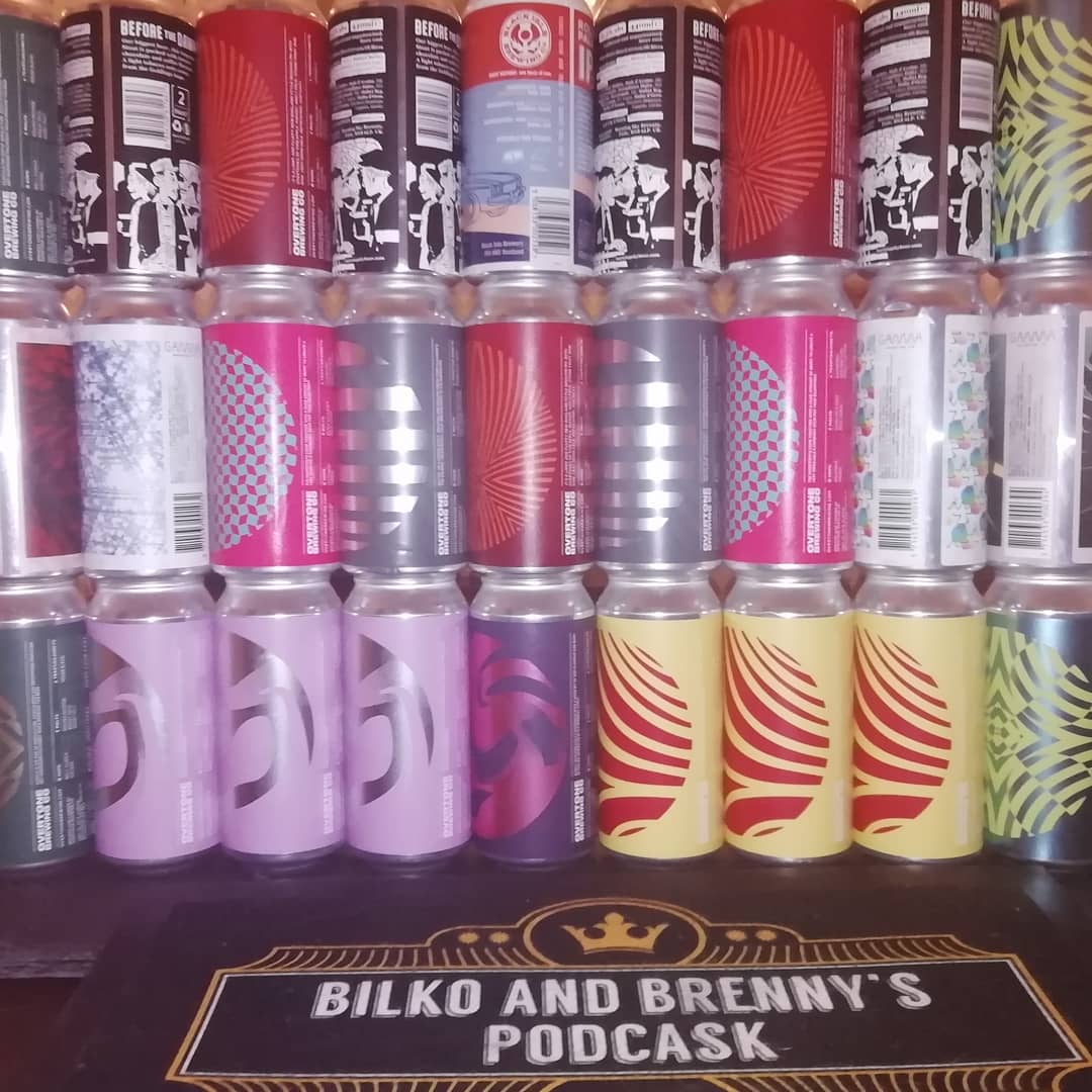 BPodcask's tweet photo. Here's is our beer advent calendar, without the calendar part, and advent! Starring @burningskybeer @overtonebrewing @blackislebrewery @gammabrewing 

New episode up over the weekend, probs Sunday, with one of these! 🍻😎👍🤟

#bilkoandbrennyspodcask #tannable #tannability https://t.co/EODOvpyszV