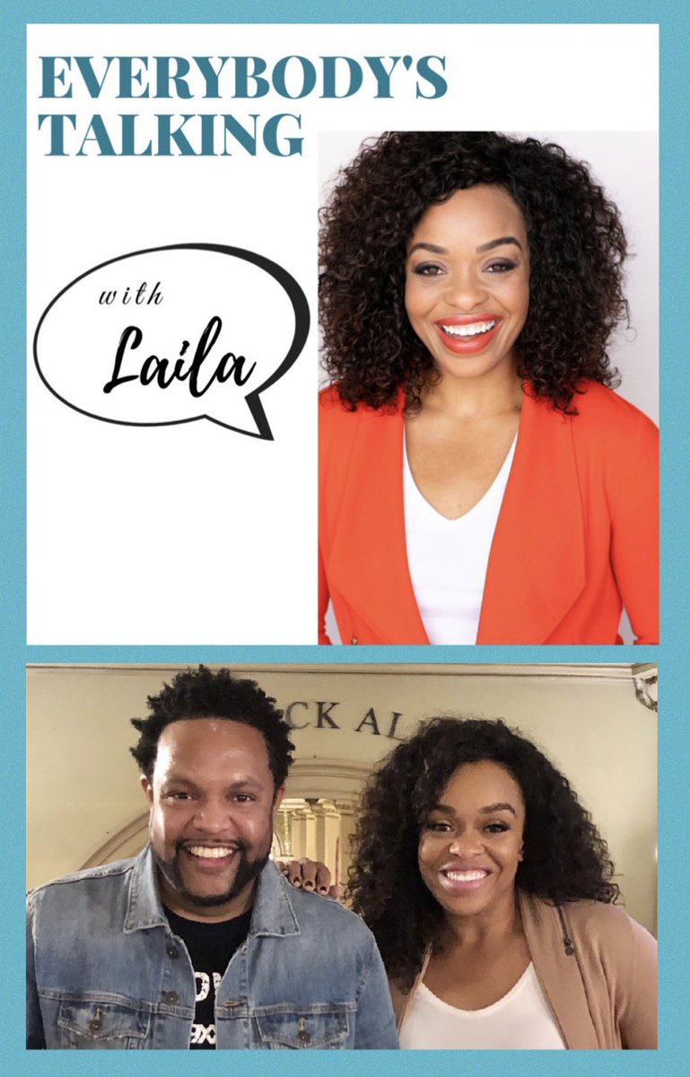 JawnMurray's tweet photo. Had a really great dialogue with TV Host &amp; Radio Personality @LailaMuhammad for her #podcast “Everybody’s Talking!”

Take a LISTEN: https://t.co/sV89dkAgwP

#LailaMuhammad #JawnMurray #HotTopics https://t.co/GoDRBOHMiu