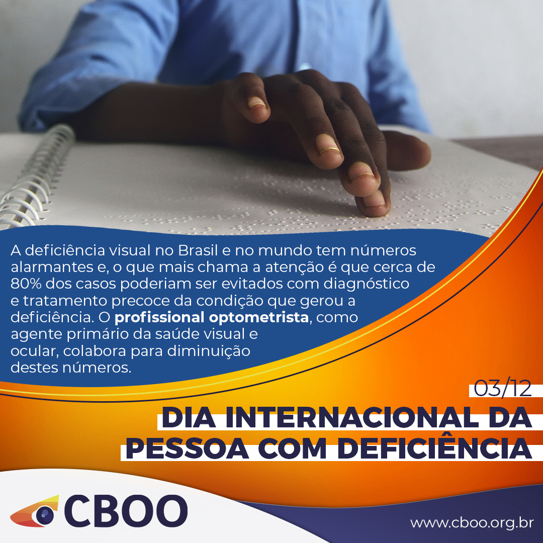 CBOOBrasil's tweet photo. Também conhecido como o Dia Mundial das Pessoas com Deficiência, esta data tem o objetivo de informar a população sobre todos os assuntos relacionados a deficiência, seja ela física ou mental.
 #diainternacionaldapessoacomdeficiencia https://t.co/FgopzOZcLf