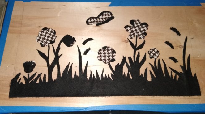 flipnchik's tweet photo. My black &amp; white decorative flower pillow that I made for my DIY spindle headboard bench. https://t.co/opvsMIsPAY