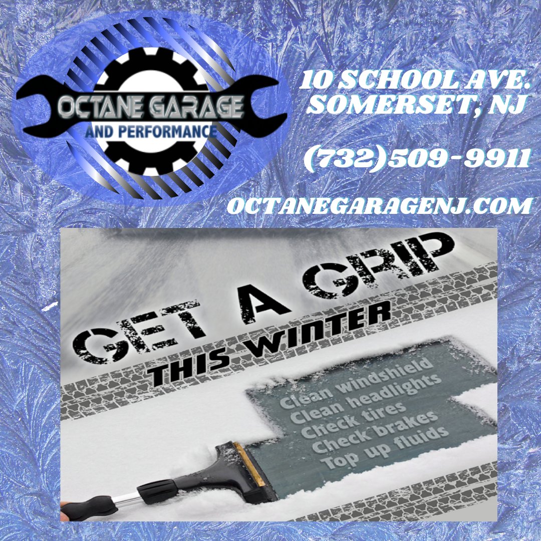 OctaneGarageNJ's tweet photo. Get a grip this winter with some useful ideas to keep you and your car safe on the roads. https://t.co/6pCl3AoL5B