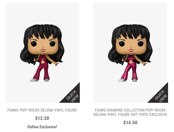selena funko pop
