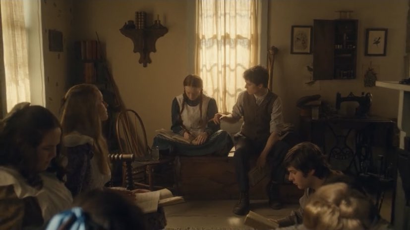 the night before this conversation, the porch scene happened. They talked, flirted and spent a good time together. They felt the tension and they even STARED at each other,they looked at their lips and they wanted to kiss.they could’ve easily avoided each other after that night