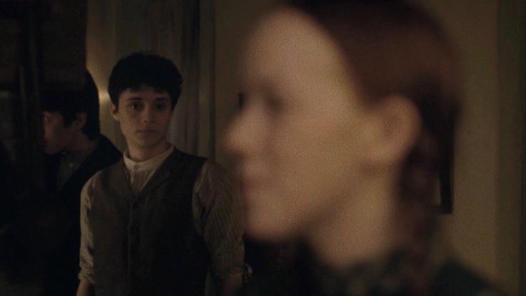 the night before this conversation, the porch scene happened. They talked, flirted and spent a good time together. They felt the tension and they even STARED at each other,they looked at their lips and they wanted to kiss.they could’ve easily avoided each other after that night