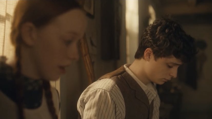 just as close as they were on that porch. here you can see how their relationship is: talking about their dreams and telling each other important things to them. Anne listening to Gilbert and Gilbert listening to Anne. We can see their friendship and how strong they are