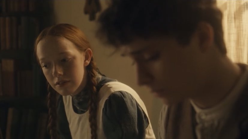 telling her that someday he'd go to Sorbonne and that he really wanted to save lives. in the other hand, don’t forget that Anne never talked about her article's idea and she just did it, but here we can see how she's telling him what she's thinking and now she's paying