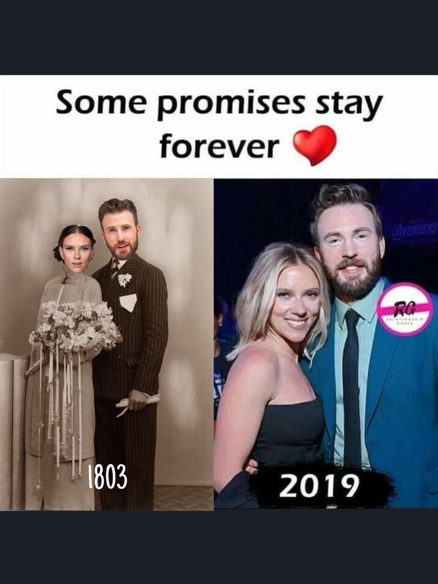 @endgamevalkyrie that’s cap, I’m positive they got married in the 1800s