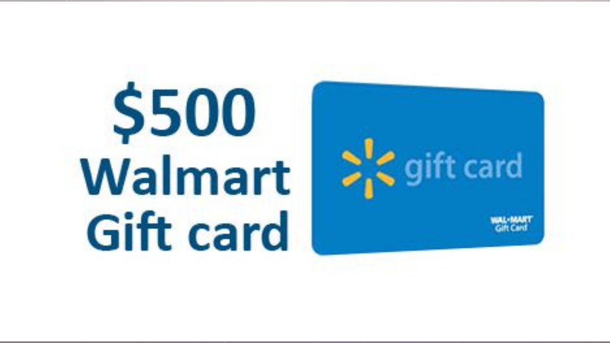 Walmart Gift Card Giveaway