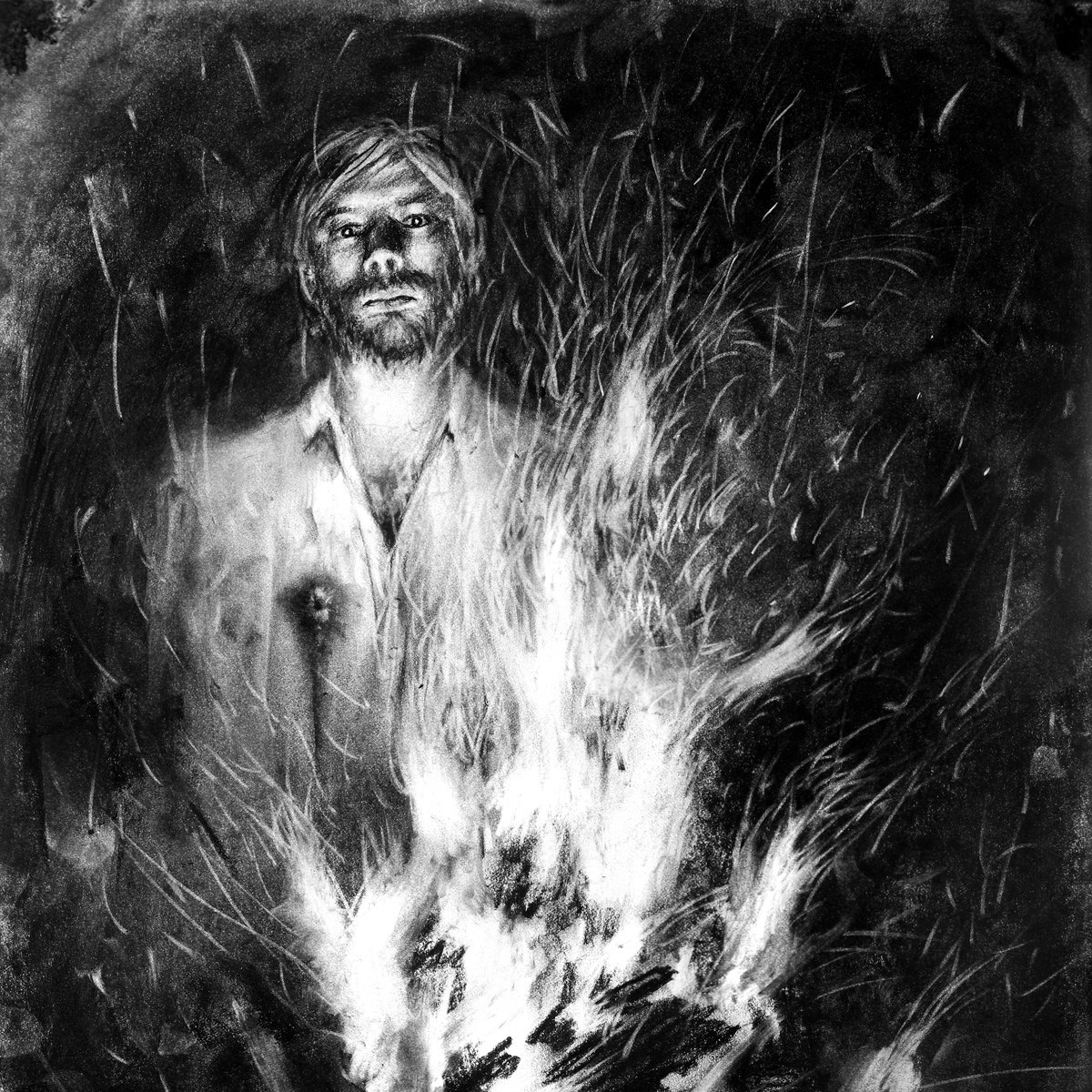 TrevorInkwell's tweet photo. Journal entries and detailed charcoal renderings mark Deimon Crowe's post-Civil War venture into the deep woods of Appalachia. Depicted on these pages is a nightmare of haunting visions and mysterious encounters that call reality itself into question. #PitMad #A #T #HF #LF https://t.co/YFCYi8vq3d