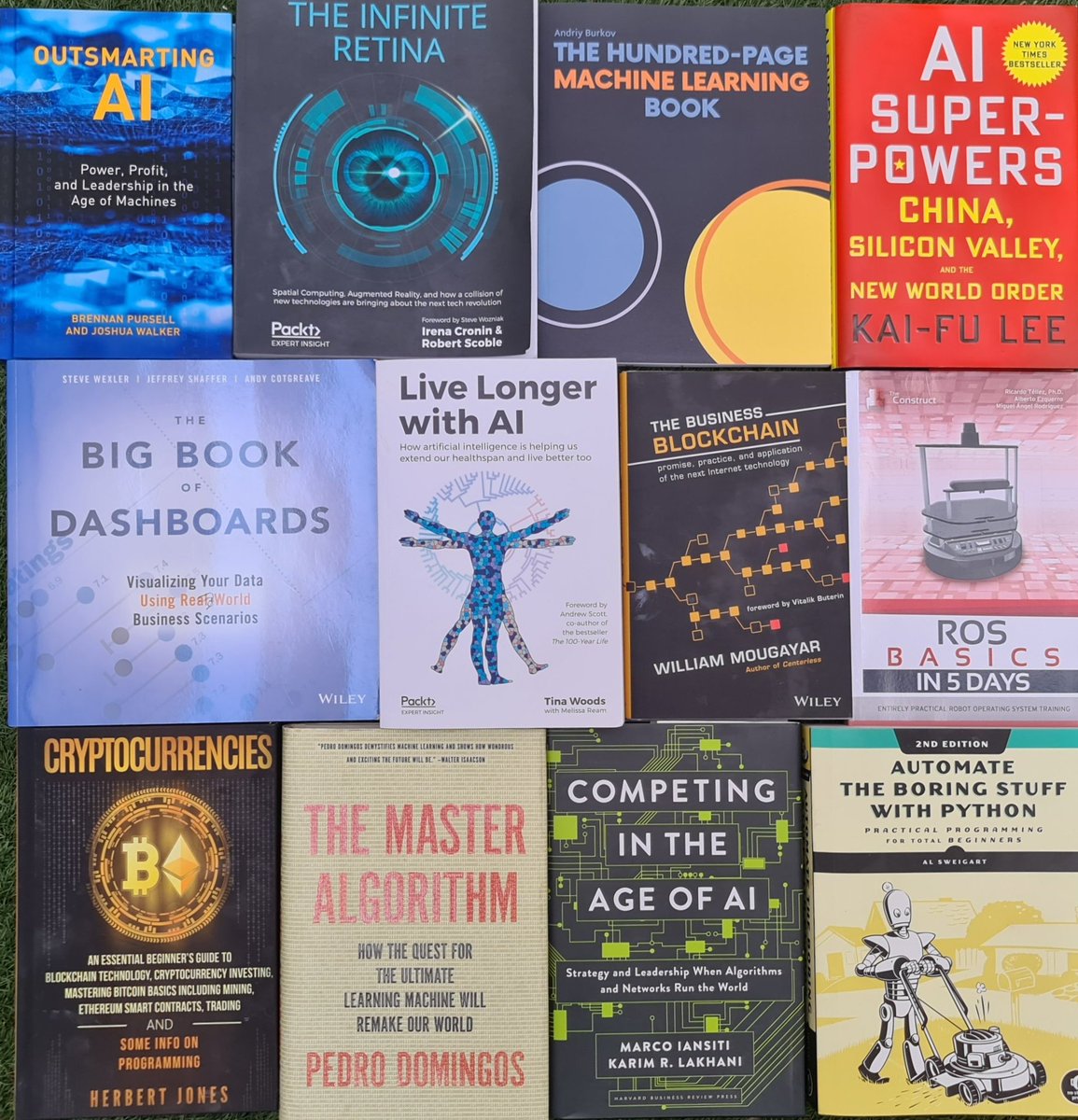 MauricioCorona's tweet photo. Recommended 2021 reading to understand the #technologies that will shape our future.
#SmartEverything #AI #MachineLearning #3dprinting #5G #AutonomousEverything #PredictiveMedicine #ComputerVision #EdgeComputing #blockchain #cryptocurrencies #AR #VR #Automation #Robots https://t.co/WieCC7Kj9w