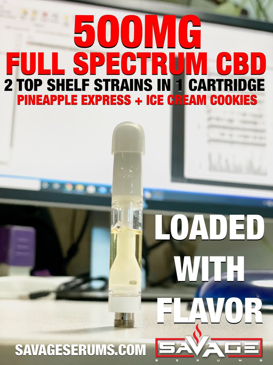 savageserums's tweet photo. CBD like no other.  #CBD #FULLSPECTRUM #CBDVAPE #HEMP #SAVAGESERUMS https://t.co/SZC19mhOTY