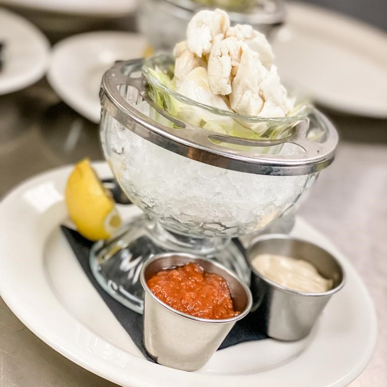 Bet you can't wait to get your claws on our Colossal Crabmeat Cocktail.
