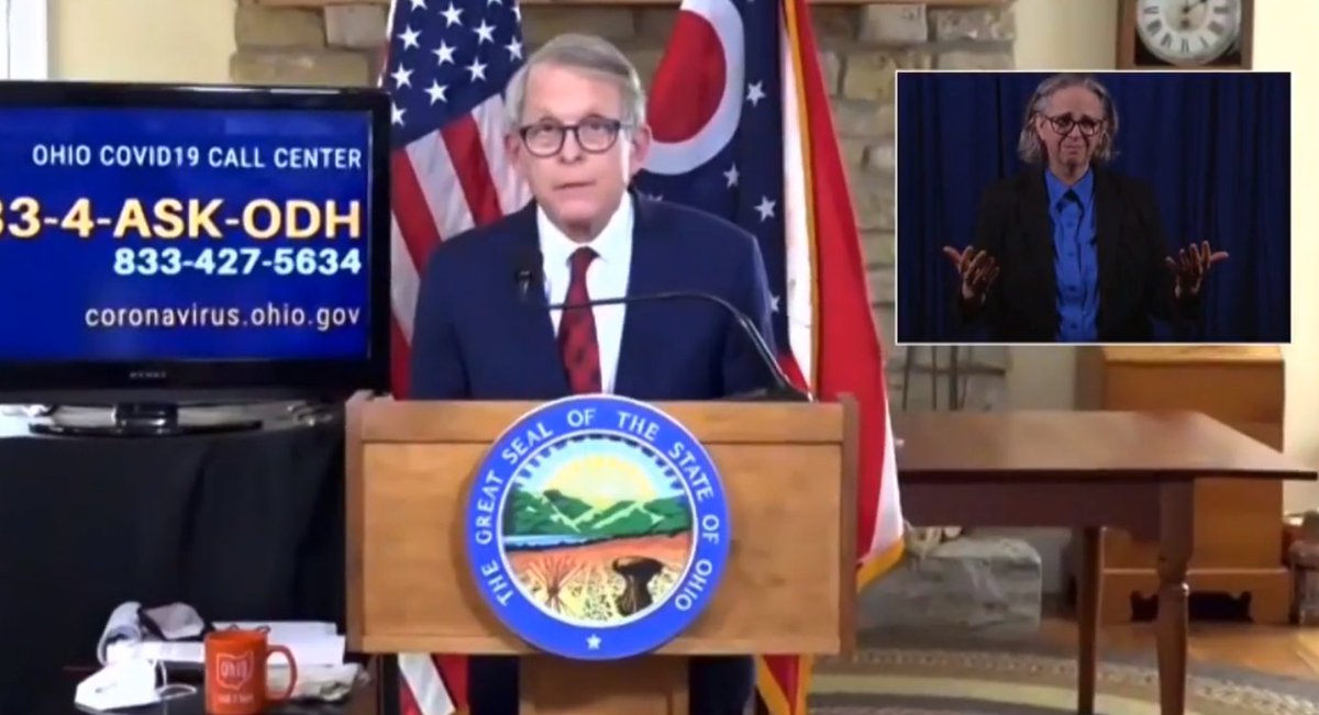 Today's #COVID19 public briefing is now live at ohiochannel.org.
