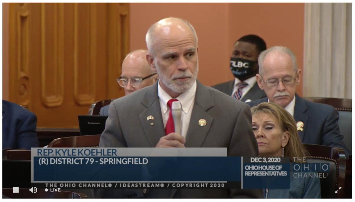 Rep. Koehler adds stigmatizing remarks attempting to place different values on people who have miscarriages or abortions. All people deserve respect with their reproductive health. No one needs Rep. Koehler's bill or his opinion.