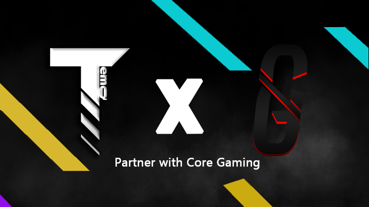 temQeSports's tweet photo. We have a new cool partner @CoreGaming_CG and
 hope for a good cooperation and a lot of fun.

Your temQ eSports Managment https://t.co/EEU65vYx8M