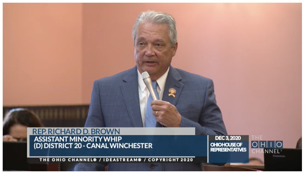 Pro-choice legislator  @RepRichBrown explains flaws in the bill. He opposed it during the committee hearing on the bill this morning.