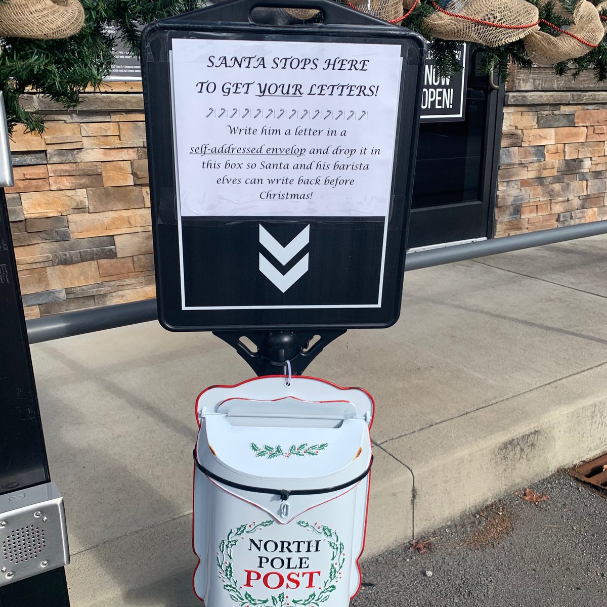 Santa stops here 🎅