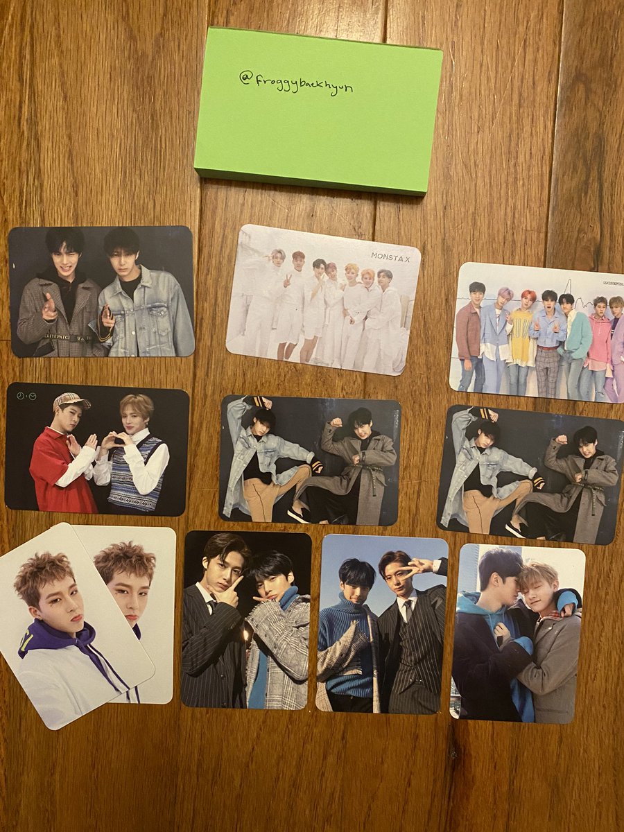 pocketdreamies's tweet photo. WTS/WTT MONSTA X/MINHYUK

WTS: DM FOR MORE INFO !!
WTT: Anything from wishlist below (cant trade for PCs in last pic)

🇺🇸USA ONLY

*pc with ! slightly damaged DM for info/price #MONSTA_X #MINHYUK #JOOHEON @MonbebeTrading @kpoptradeusa @monbebeUStrade @mx_trades @pctradeusa https://t.co/bVk6IMUrA8