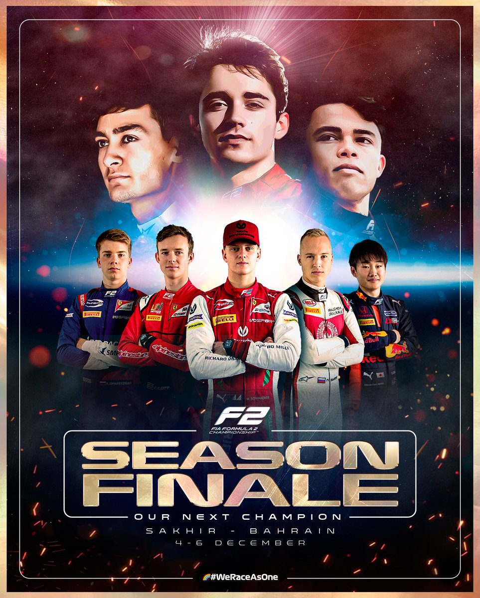 This weekend...
WE CROWN A CHAMPION! 👑
#F2 🇧🇭 #SakhirGP https://t.co/aqn5cgfLVV