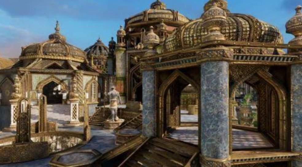 The city is also mentioned in the third installment of the videogame Uncharted, as Iram of Pillars; where the protagonist Nathan Drake, sets out in search of the legendary lost city.