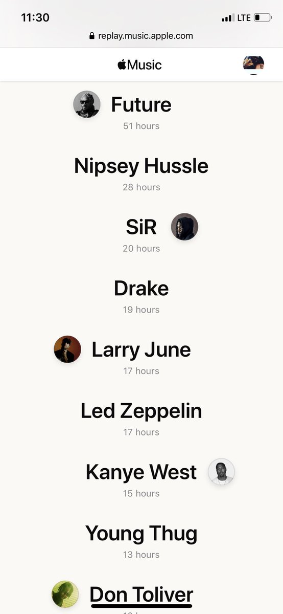 Mad33Rad's tweet photo. Y’all know future was gonna be #1 . 
Anywho sounds bout right . I would’ve thought Travis Scott would’ve been in drakes spot tho lol https://t.co/u1KD06uM3P
