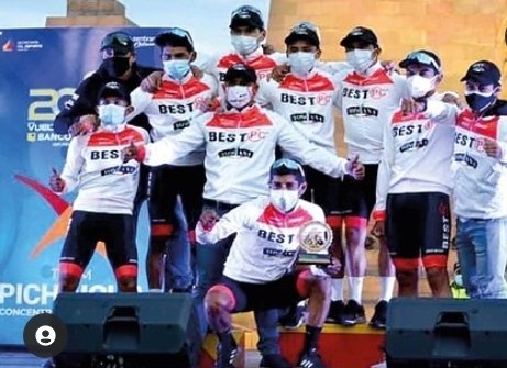 luisfverde's tweet photo. #VueltaalTáchira2021 Me confirma el equipo @TeamBestpcEc 🚴‍♂️🇪🇨 Estará Presente en la Vuelta al Táchira 2021 🚴‍♂️🇻🇪👏con los corredores: @anderson11944 @bytrik Miguel Rodriguez, Pablo Caicedo y Martín López. DD @SantiagoRoseroC  @FVCiclismo @JulioGarciaZ @LuisDiazVen https://t.co/dqhFUUvbjl
