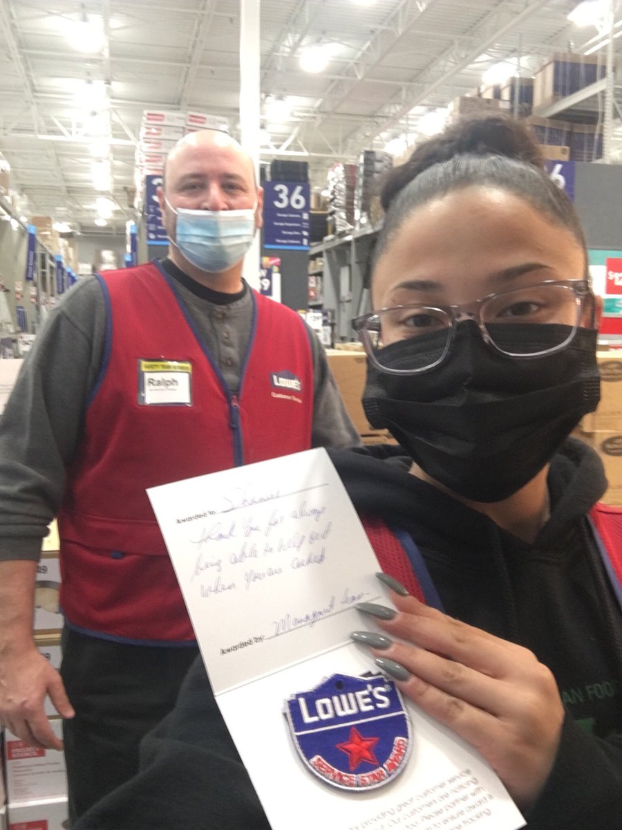 ralphb2921's tweet photo. Thank you Shanice for always going above and beyond for our customers, keeping electrical clean,safe and instock. Also for helping wherever needed. Keep up the great work! #servicestar #riverhead https://t.co/DxdeBHYS3I