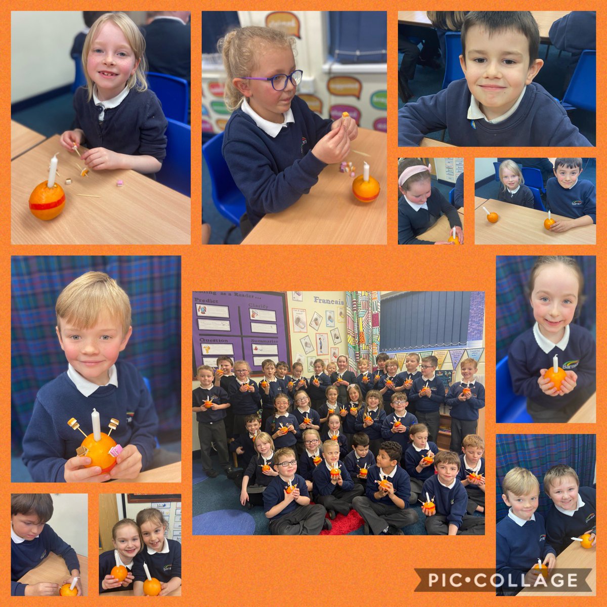 Y3 enjoyed making their Christingles <a href="/BarntonMrsL/">Alison Lawson</a>