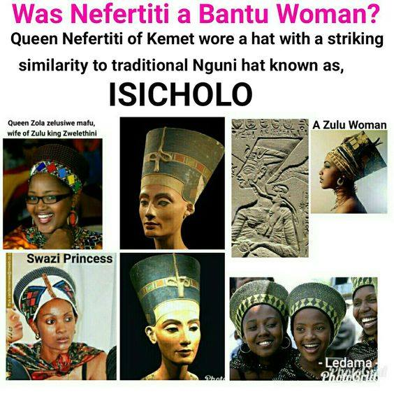 Remember the earlier Tweet in this thread talking about the Bantu migration...?"The term Nifura-titi or Nifuraha-titi in many Bantu languages means 'Exceeding joy'.Sounds similar to Nefertiti represented by musical harps symbolizing Joy and celebration."