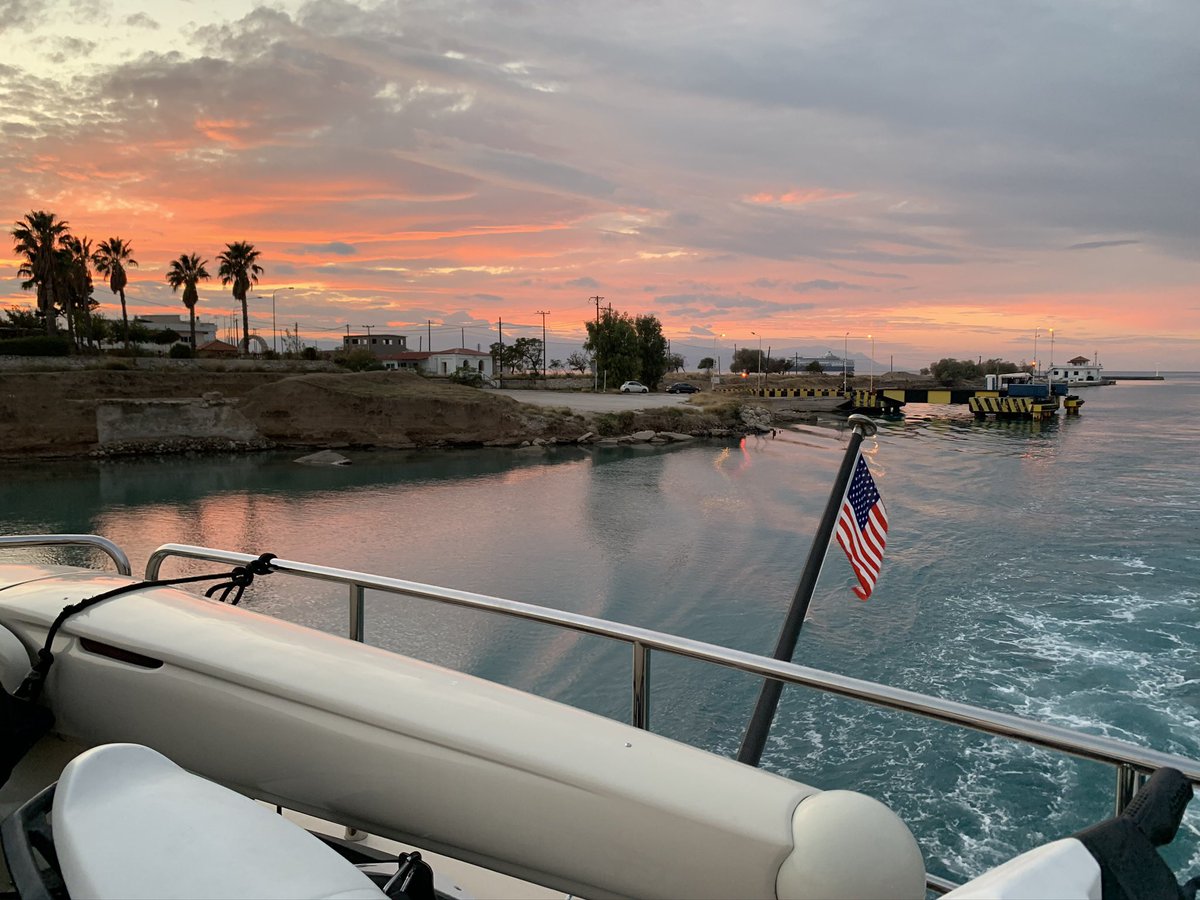 ScotSail's tweet image. Another successful delivery of @sunseeker 86 Yacht from Croatia to Suez Cana in Egypt via Greece - Congrats to the new owner !🛥