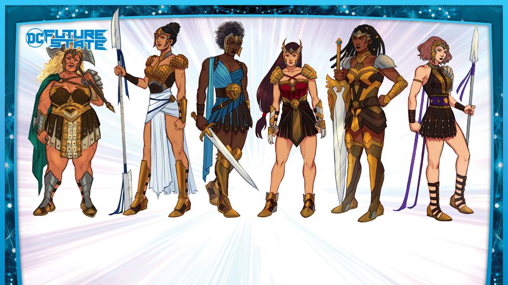 DCWonderWoman's tweet photo. The bonds of sisterhood run deep in #DCFutureState 🌟 Learn more about Wonder Woman's upcoming adventures here: https://t.co/n7FUWjQVSY https://t.co/bh5JJhWTSg