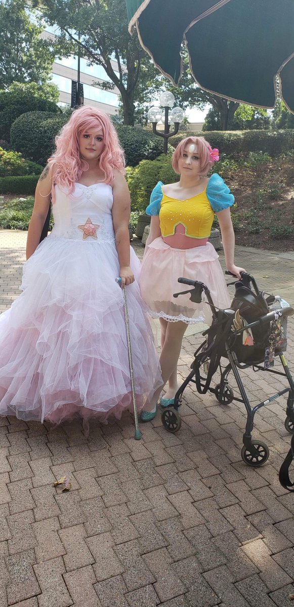 To start off, here are some photos of me with my walker and cane!Rose:  @spookymoonchild Star:  @spacemermaid3