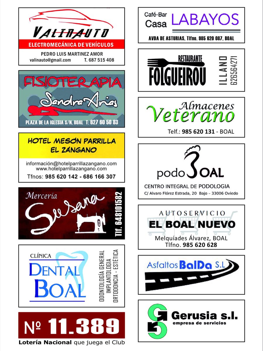 Boal Club de Fútbol tweet media