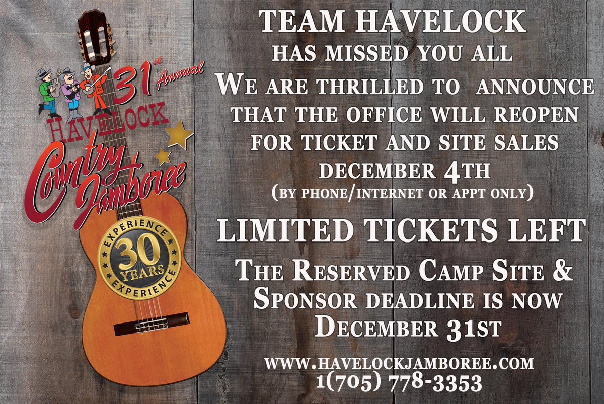Havelock Country Jam tweet media