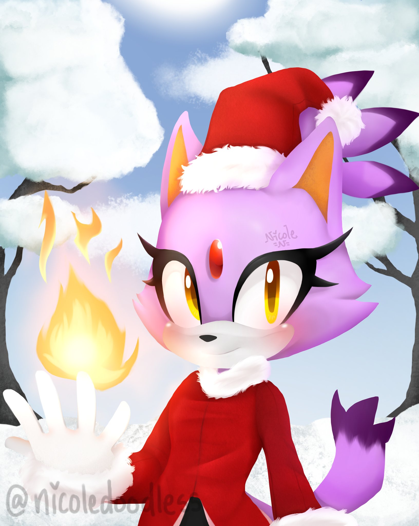 Scarlet Blaze (NEW) Christmas render 2020 in 2023