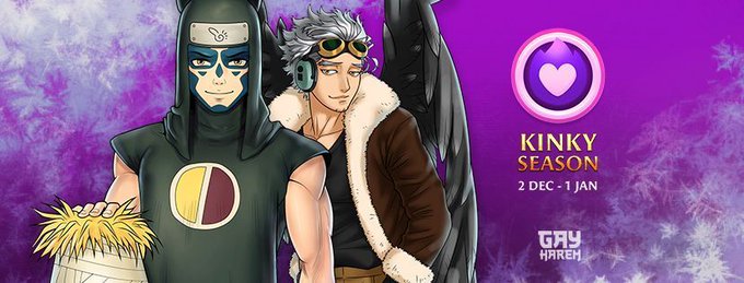 I hope you're ready for the new Season, hero! This one is going to be Kinky! Get the new hunks Karakuri