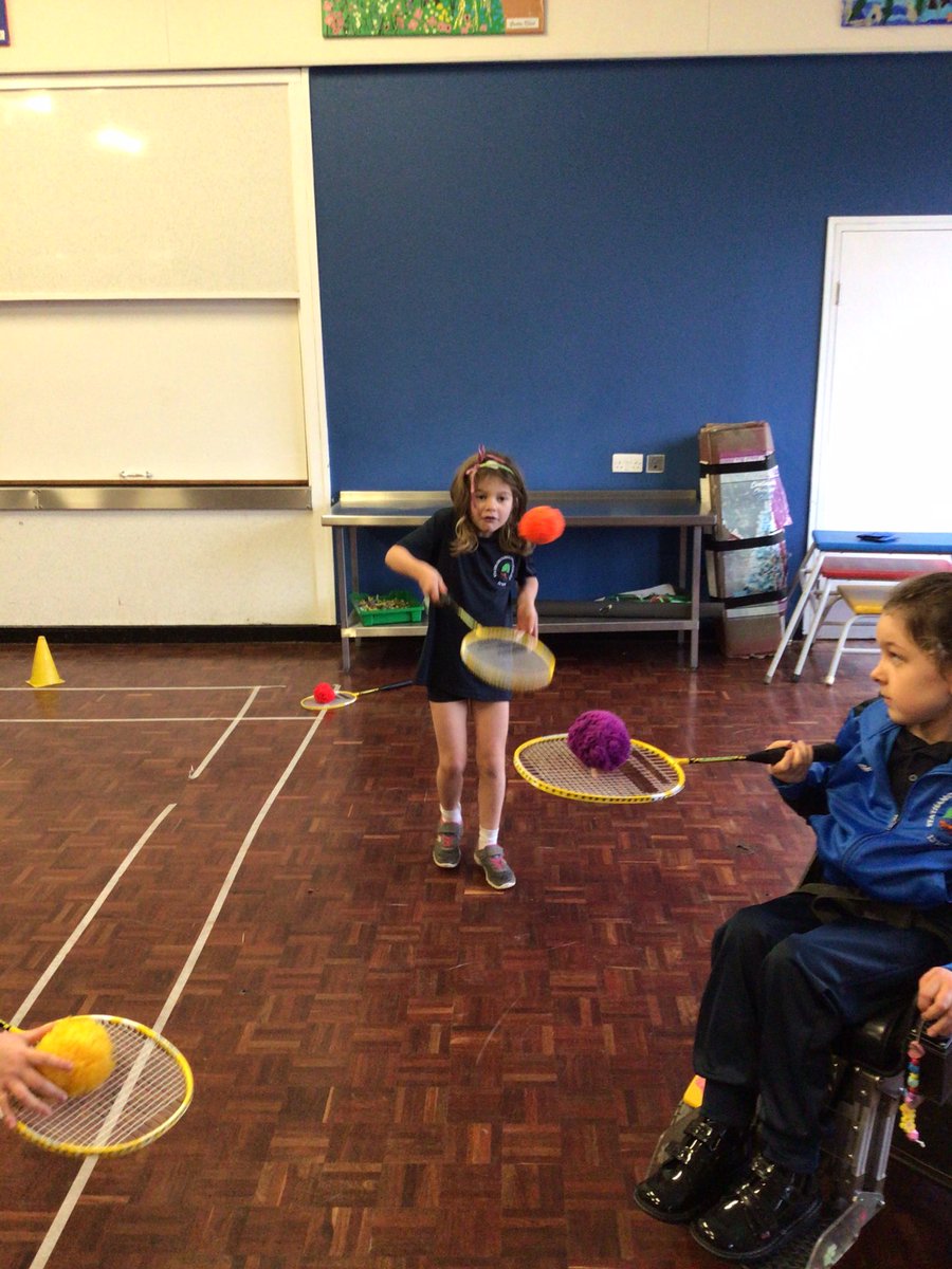 PeStatham's tweet photo. Mini racket pack festival with Year 2 this afternoon. Using all of the skills we have learned ๐ธ @BadmintonEnglnd @BE_North https://t.co/jVqIXAtTYN