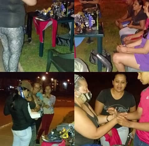 Upp89_Monagas's tweet photo. #3Dic| Una jornada de concientización y prevención contra el VIH-Sida llevó a cabo el gran equipo de @Upp89_Monagas en Los Iraníes de #Maturin.

Allí, la candidata suplente Keyla Núñez dio su mensaje de prevención y entregó preservativos.

#upp89vota6d @CUpp89 @UPP89_Nacional https://t.co/XGH6KirDIr