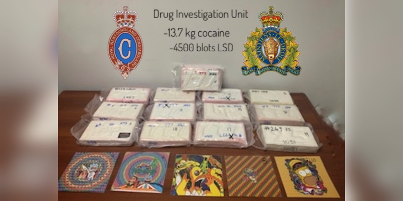 VOCMNEWS's tweet photo. Police Net an Estimated $7-Million in Cocaine, LSD in ‘Historic’ Drug Seizure

https://t.co/V1CbVemzj2 https://t.co/dnCAEzwl96