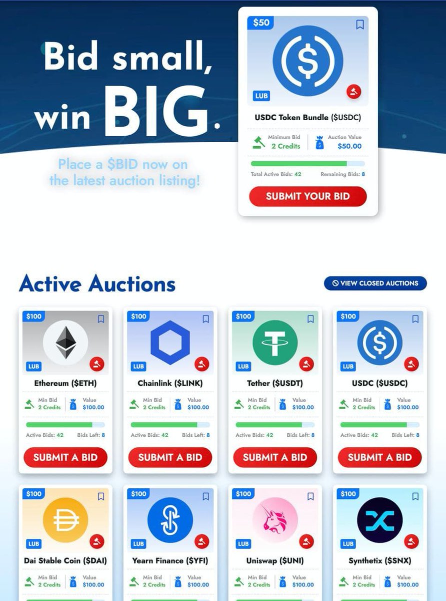 defibids's tweet photo. Beta testing of the auctions will begin soon. We will be selecting a few of our members to help test. 
Join our telegram for more information: https://t.co/OWvE9exnwh https://t.co/z0PmOXOsyc