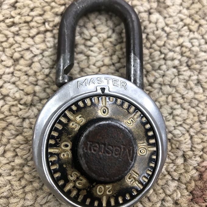 MasterLockUS's tweet photo. Customer Story:
"This is my 1963 Master Lock purchased when I was entering 7th Grade.  I used this lock on every locker through school.  After graduation, I continued to trust this lock to protect many items valuable to me. Thank You for producing such a quality product."
- Jerry https://t.co/IapKOwrzNG