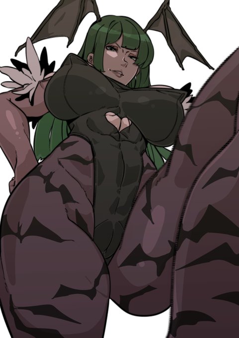 「・・・逃げられるかしら?」
Morrigan Aensland 