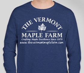 VTMapleFarm's tweet photo. Get your VT Maple Farm Gear! We just restocked our tees and added a long sleeve tee! Get yours today! https://t.co/SYMaoskJvi