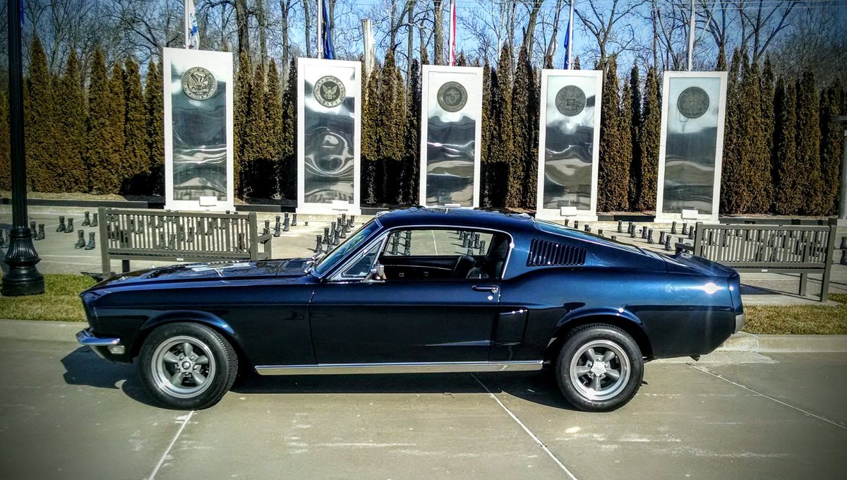 StangMan68's tweet photo. @mecum @NBCSports 
Black Sapphire 1968 Mustang Fastback. 302, 4 speed.
#mystarcar https://t.co/91sgF4ZHsk