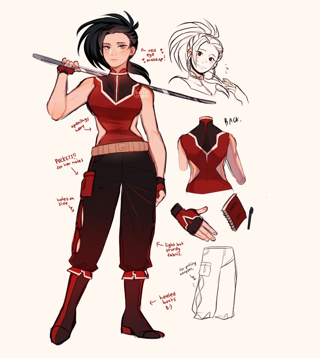 Bnha Momo Costume Redesign.